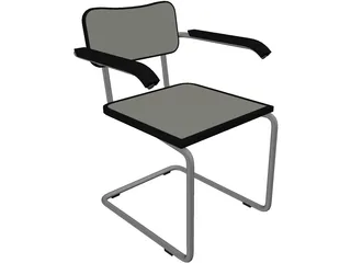 Chair Office 3D Model preview