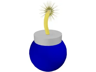 Zelda Bomb 3D Model preview