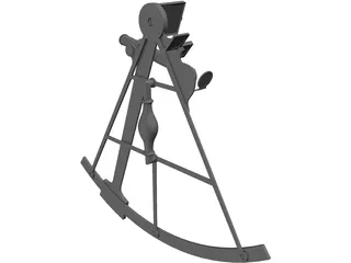 Sextant 3D Model preview