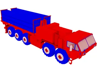 THAAD 3D Model preview
