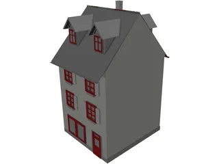 House 3D Model preview