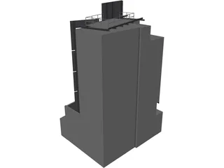 Ennio Building 3D Model preview