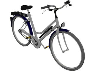 Bicycle 3D Model preview