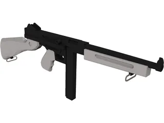 Thompson 3D Model preview