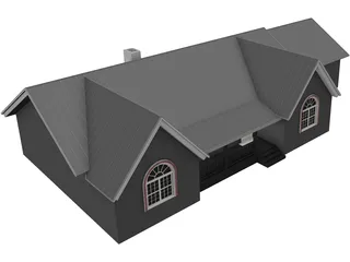 House 3D Model preview