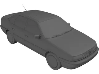 Volkswagen Passat (1997) 3D Model preview