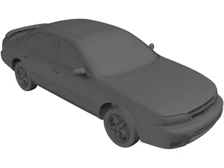 Nissan Maxima (1997) 3D Model preview