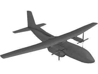 C-160 Transall 3D Model preview