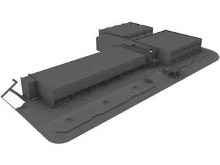 Executive Office Building 3D Model preview