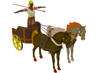 Chariot 3D Model preview