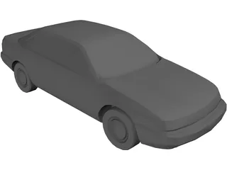 Ford Taurus (1992) 3D Model preview