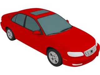 Cadillac Catera (1999) 3D Model preview