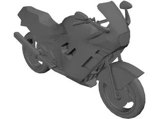 Suzuki Katana (1991) 3D Model preview