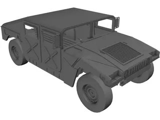 Humvee 3D Model preview
