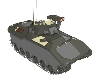 M3 Bradley 3D Model preview