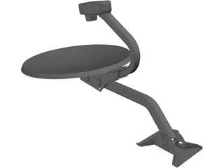 Satellite Dish 3D Model preview