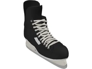 Ice Skate 3D Model preview