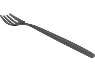 Fork 3D Model preview