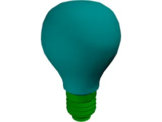 Light Bulb 3D Model preview