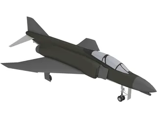 F-4 Phantom II 3D Model preview