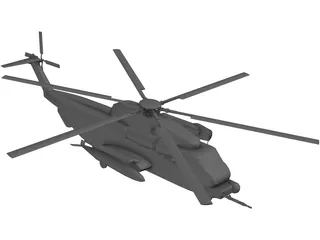 Sikorsky MH-53J Pave Low III 3D Model preview