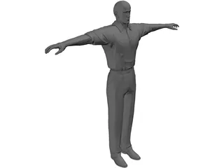 Man 3D Model preview