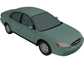 Ford Taurus (2000) 3D Model preview