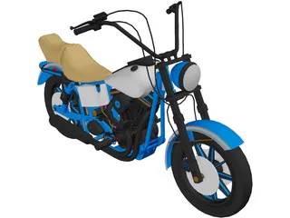 Harley-Davidson 3D Model preview