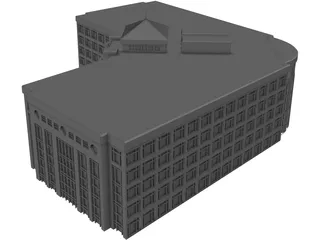 State Building 3D Model preview