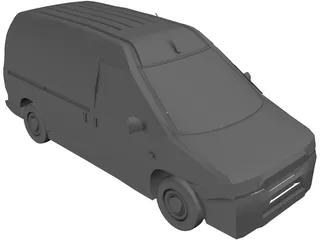 Fiat Scudo 3D Model preview