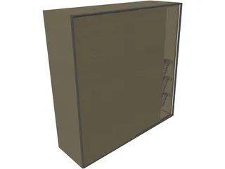 Wardrobe 3D Model preview