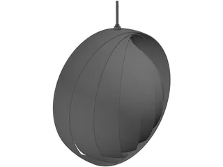 Moon Lamp 3D Model preview
