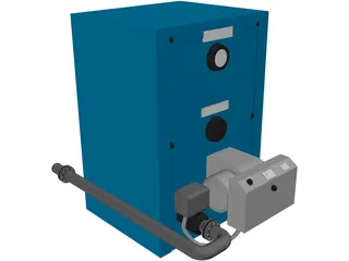 Boiler 3D Model preview
