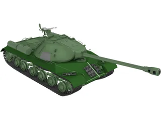 IS-3 Heavy Tank 3D Model preview