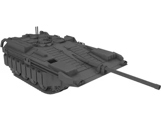 Stridsvagn 103 3D Model preview