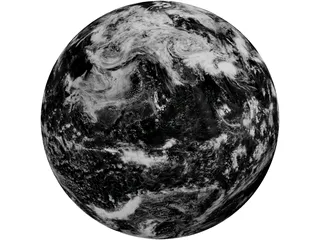 Earth 3D Model preview