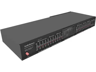 Graphic Equalizer 3D Model preview