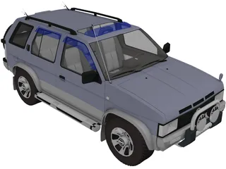 Nissan Terrano 3D Model preview