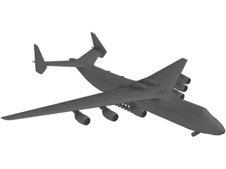 Antonov An-225 Mriya 3D Model preview