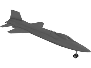 X15B 3D Model preview