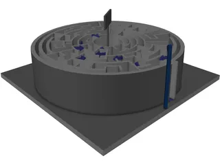 Maze 3D Model preview