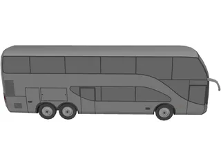 Bus 3D Model preview