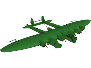 Kalinin K-7 Giant 3D Model preview