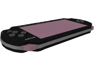 Sony PlayStation Portable (PSP) 3D Model preview