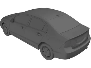 Honda Civic 3D Model preview
