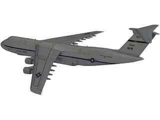 Lockheed C-5 Galaxy 3D Model preview