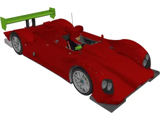 Courage C65 LeMans 3D Model preview