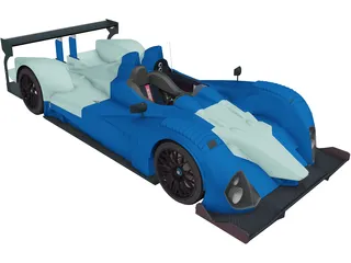 Courage LC70 LeMans 3D Model preview
