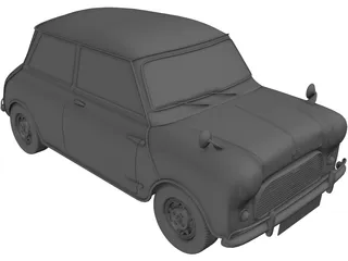 Mini Cooper 3D Model preview