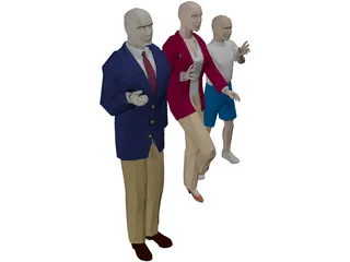 Family 3D Model preview
